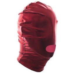 Generique Cagoule avec Ouverture Bouche Rouge